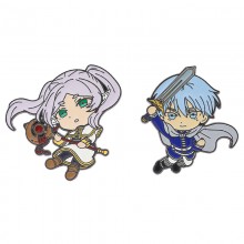 Frieren Beyond Journey's End Alloy Enamel Badges Brooch Pins