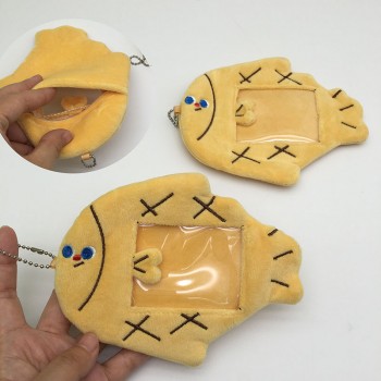 15.5cm Taiyaki coin purse keychain bag
