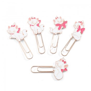 Marie Metal Collection Paperclips Bookmarks