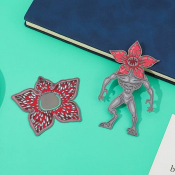 Stranger Things Alloy Enamel Badges Brooch Pins