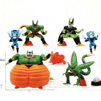 8pcs/set 10cm Dragon Ball Cell anime figures(OPP bag)