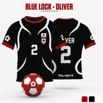 Blue Lock SAE Japan U20 Football 3d Print T-shirts