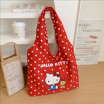 Hello Kitty Casual Handbags Shopping Tote Bag