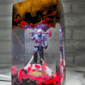 Fierce Ghost Street Freddy Lamp Epoxy Resin LED Night Light