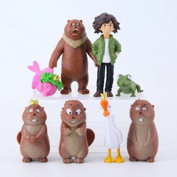 8pcs/set 11cm Hoppers anime figures(OPP bag)