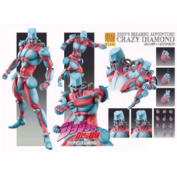 25cm JoJo's Bizarre Adventure Crazy Diamond figure