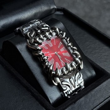 Y2K Square Claw Design Alabaster Watches
