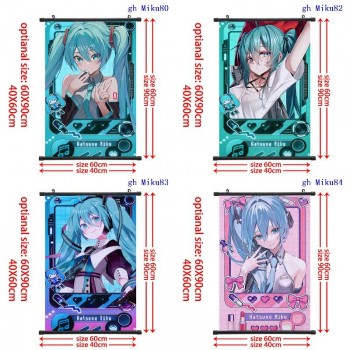 Hatsune Miku anime wall scroll wallscrolls