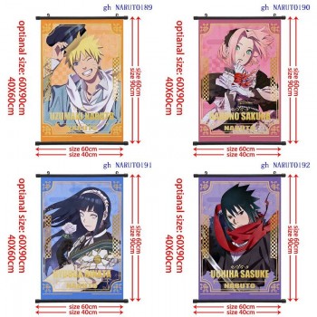 Naruto anime wall scroll wallscrolls