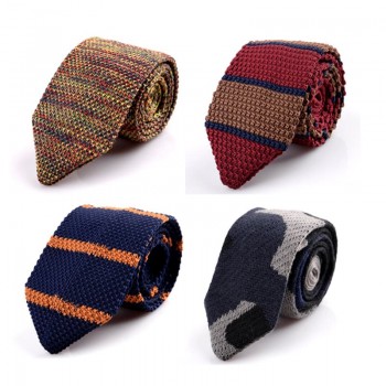 Knitted Ties Casual Skinny Necktie