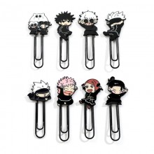 Jujutsu Kaisen Stitch Metal Collection Paperclips Bookmarks