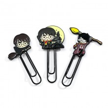 Harry Potter Metal Collection Paperclips Bookmarks