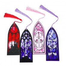 Dark Vampire Gothic Style Bat Acrylic Bookmark