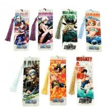 One Piece Character Acrylic Bookmarks