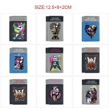The Nightmare Before Christmas Three Fold Button Wallet Purse