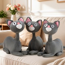 Noodle and bun cat plush doll