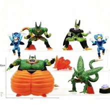 8pcs/set 10cm Dragon Ball Cell anime figures(OPP bag)