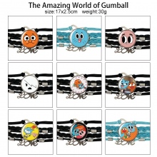 The Amazing World of Gumball braided gemstone brac...