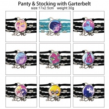 Panty &amp; Stocking with Garterbelt braided gemst...
