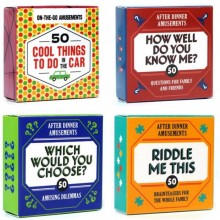 After-dinner entertainment Game Cards what would y...