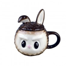 Labubu anime ceramic mug cups