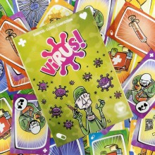Contagiously Halloween Family Game Cards