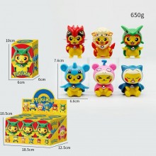6pcs/set 7.6cm Pokemon Pocket Monsters anime figur...