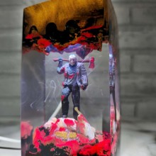 Fierce Ghost Street Freddy Lamp Epoxy Resin LED Ni...