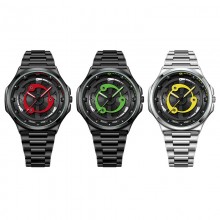 Naruto Sharingan anime Stainless Steel Sports Movement Watch