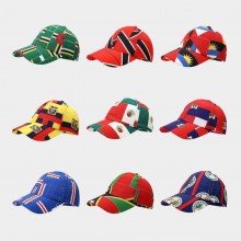 Football FIFA World Cup National Flag Pattern Base...