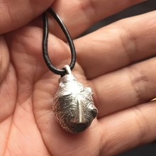 Dark Wind Overlord Egg Handmade Pendant Necklace