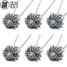 Vintage Dragon Head Pendant Necklace