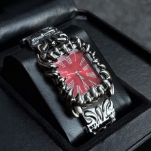 Y2K Square Claw Design Alabaster Watches