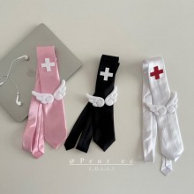 Adjustable JK Tie with Wing School Uniform Dark Ne...