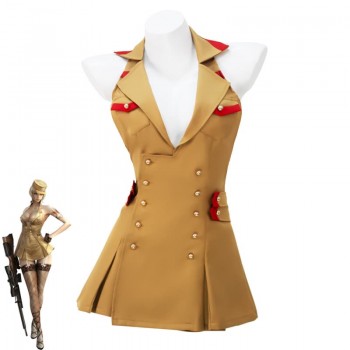 Cross Fire Spirit Fox Cosplay Costume Dress