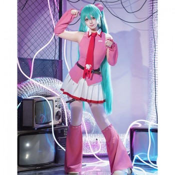 Hatsune Miku Bearbrick Collab Cosplay Costume Dress