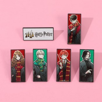 Harry Potter Alloy Enamel Badges Brooch Pins