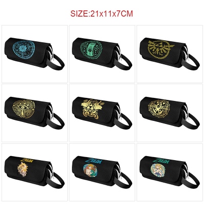 The Legend of Zelda game canvas pen case pencil bags