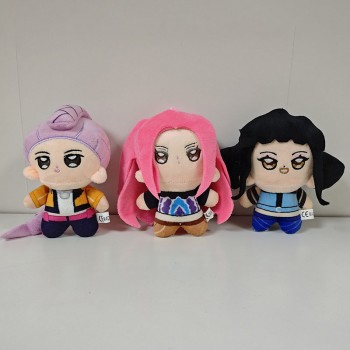 4inches K-POP Demon Hunters plush dolls(3pcs a set)