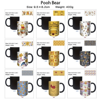 Winnie the Pooh Bear‌ Heating Color Changing Ceramic Cup Mug