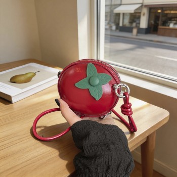 Apple Tomato-shaped Mini Shoulder Crossbody Bags