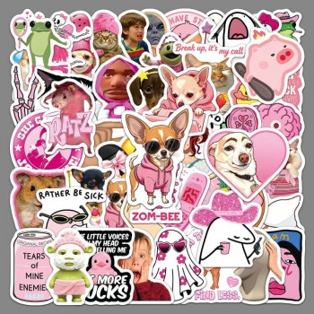 MEME Emojis waterproof stickers set(50pcs a set)
