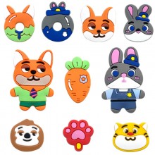 Zootopia Shoe Charms DIY Accessories Sandals Decorate