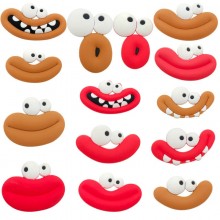 Sausage mouth Shoe Charms DIY Accessories Sandals Decorate