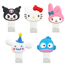Sanrio Melody kitty Cinnamoroll Kuromi Hooks Hanger