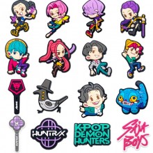 K-POP Demon Hunters Shoe Charms DIY Accessories Sa...