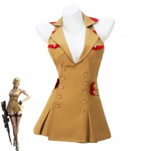 Cross Fire Spirit Fox Cosplay Costume Dress