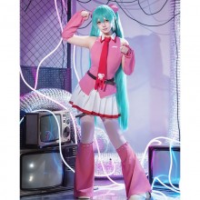 Hatsune Miku Bearbrick Collab Cosplay Costume Dress