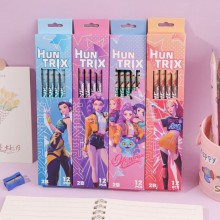 12pcs/set K-POP Demon Hunters pencils