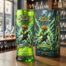 Street Fighter Whiskey Glass Water Cup